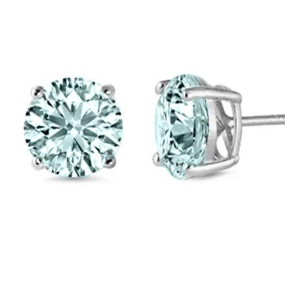 luxury gemstone earrings for women-Aquamarine Earrings