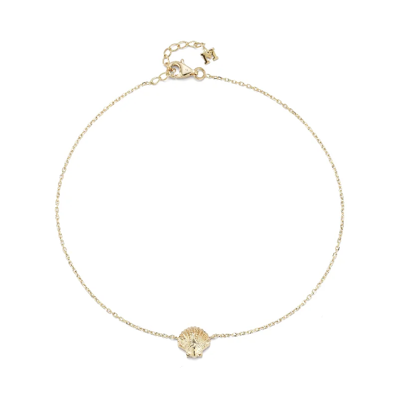 classic anklets for women-14kt Venus Anklet