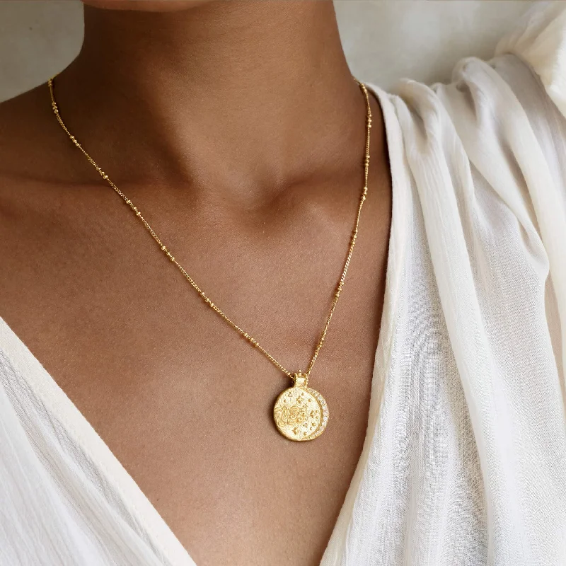 gold chain necklaces for women-I Grow With The Light • Necklace