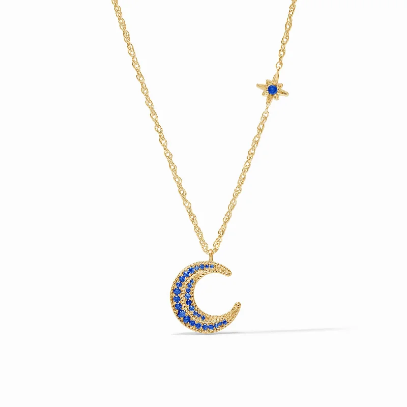 modern necklaces for women-Luna Delicate Necklace