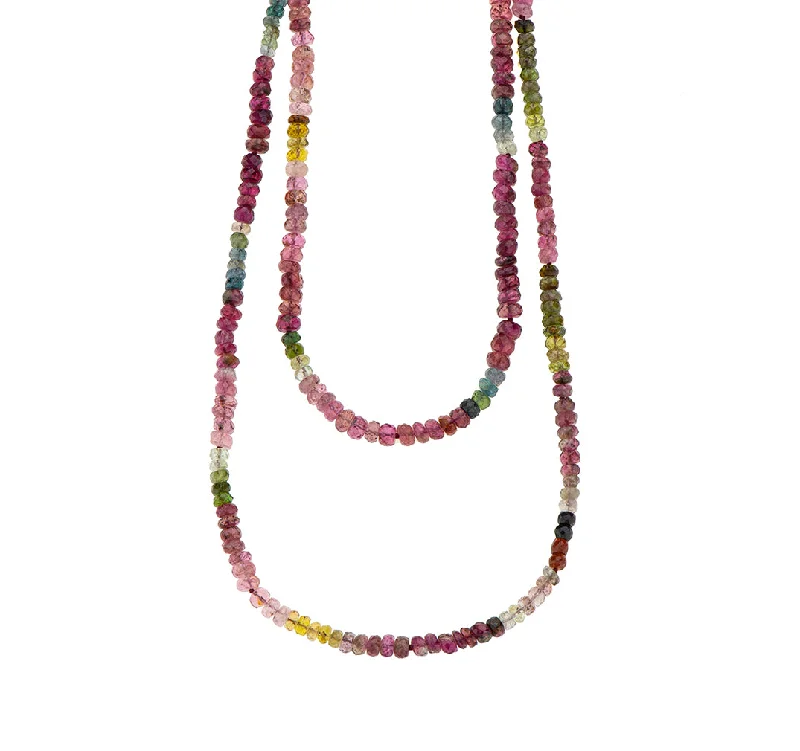 initial necklaces for women-Nava Zahavi Colorful Tourmaline Necklace