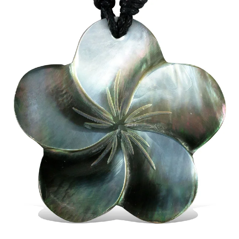 pendant necklaces for women-Shell Flower Pendant