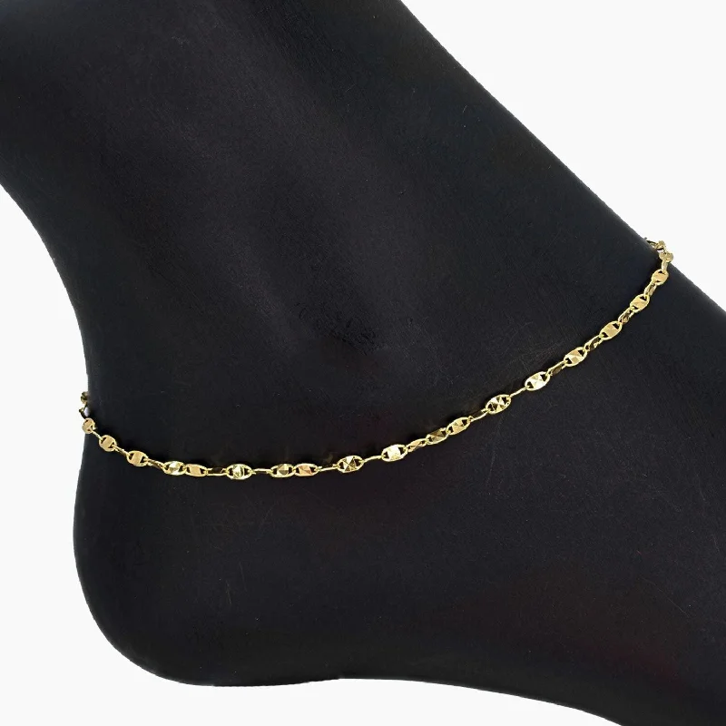 trendy anklets for women-Giovanna Anklet - Gold