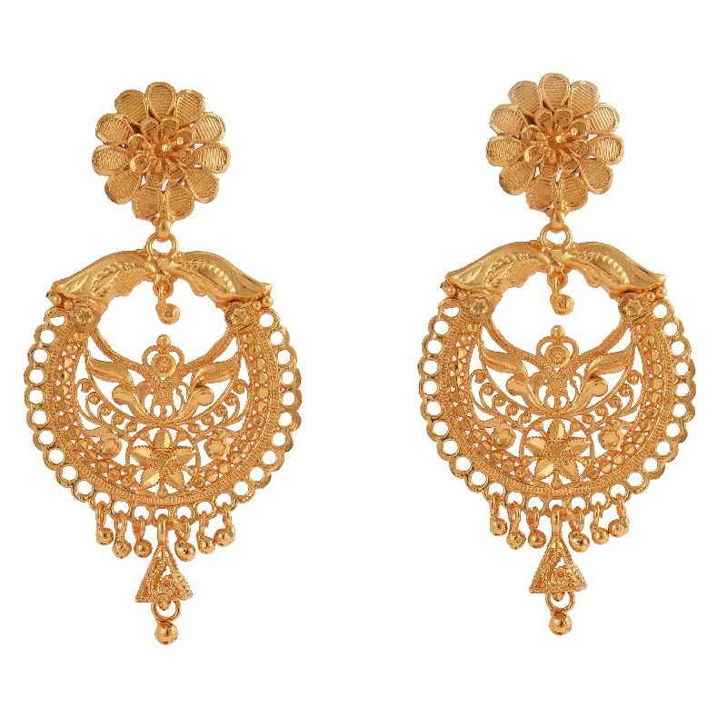 sapphire earrings for women-Aarshi Kanbala