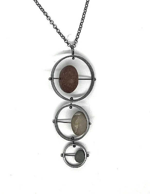 love necklaces for women-3 Circle Necklace