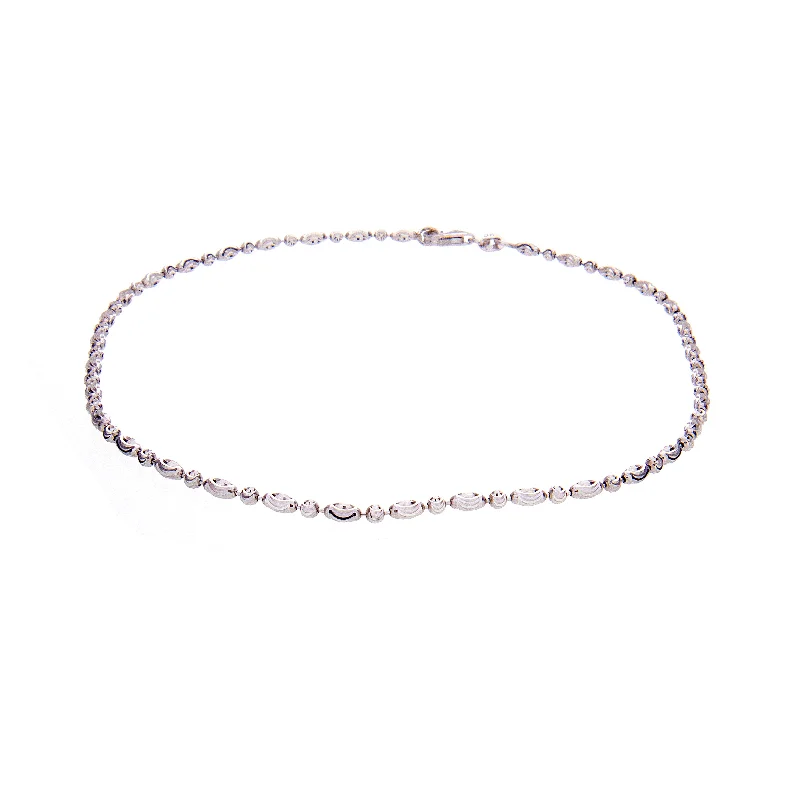 ankle cuffs for women-Gold Moon Chain Anklet