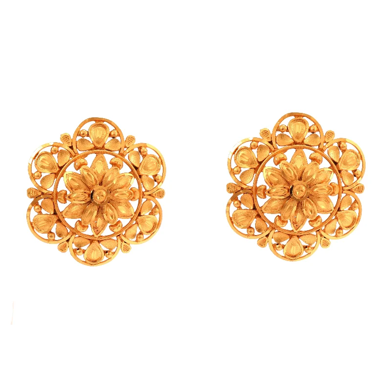 pearl earrings for women-Alpona Big Pasha Earrings