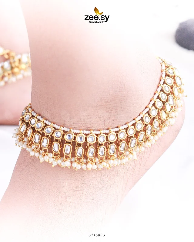 diamond anklets for women-Oliena Anklets