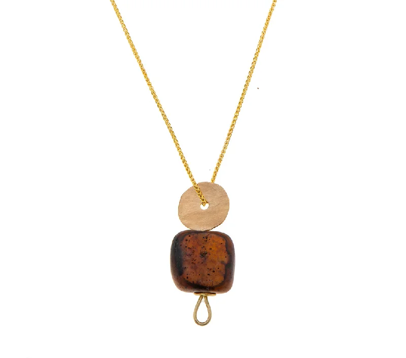 custom necklaces for women-Nava Zahavi Yellow Gold Carnelian Chain