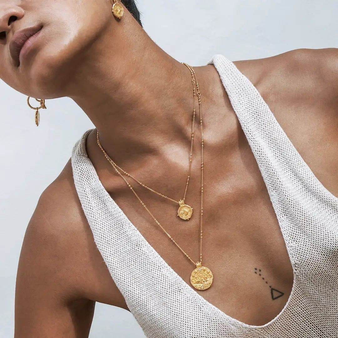 layered gold necklaces for women-Infinite Potential & I Am Whole • Necklace