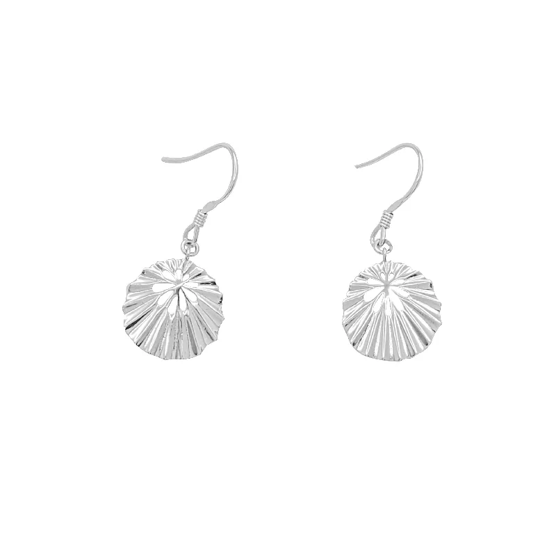 adjustable earrings for women-Fancy Dangling Earrings (Silver)