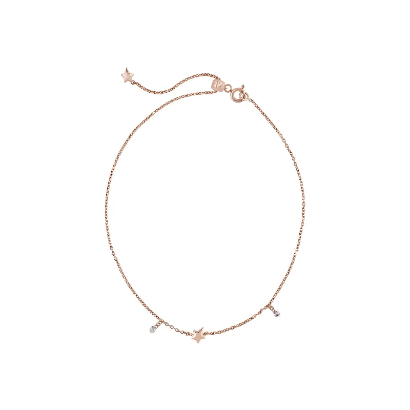 sterling silver anklet chain for women-Starla Anklet