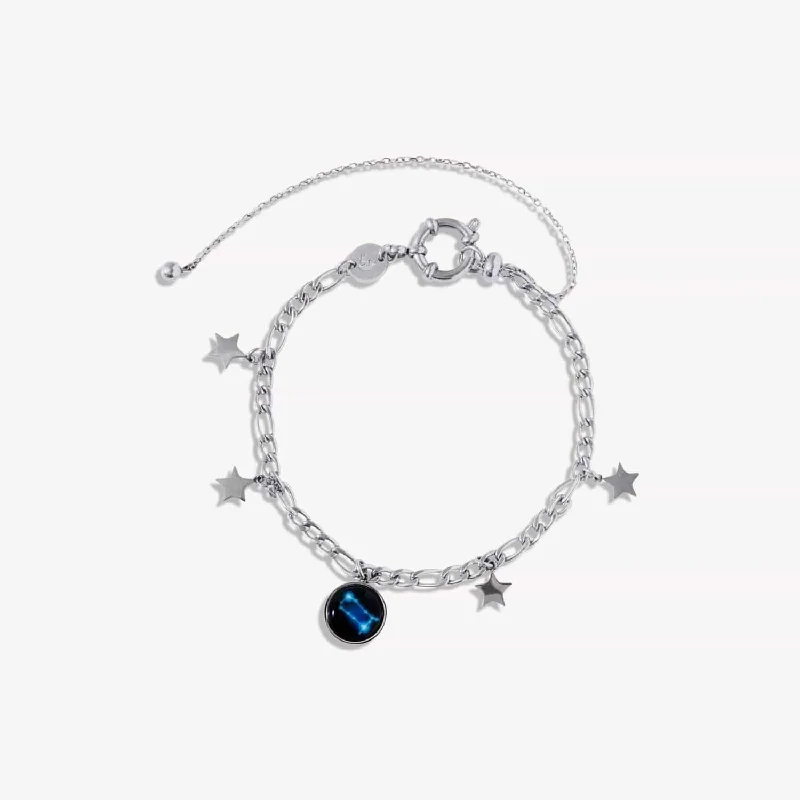 layered anklets for women-The Astral Aphrodite Anklet in Stainless Steel