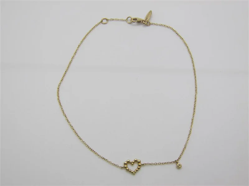 sterling silver anklet chain for women-Gold ANKLETS