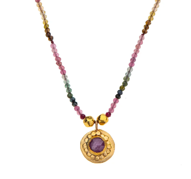 gemstone pendant necklaces for women-Nava Zahavi Radiant Necklace