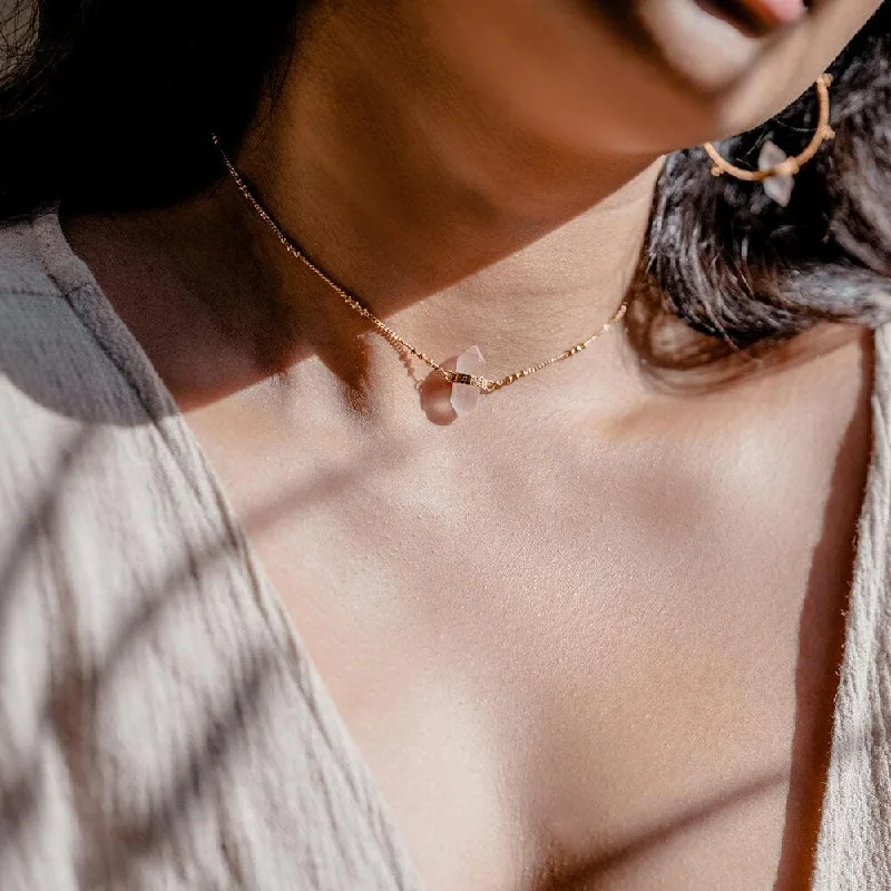 unique necklaces for women-Shoot for The Moon • Necklace