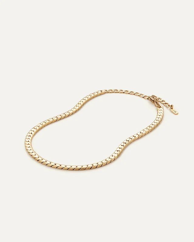 friendship anklets for women-Priya Snake Chain Anklet