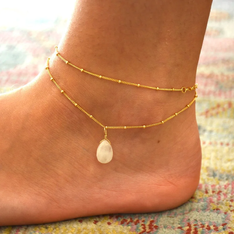 luxury anklets for women-Sacred Elements Anklet