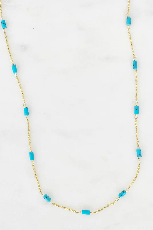 statement necklaces for women-Tatum Bead Necklace