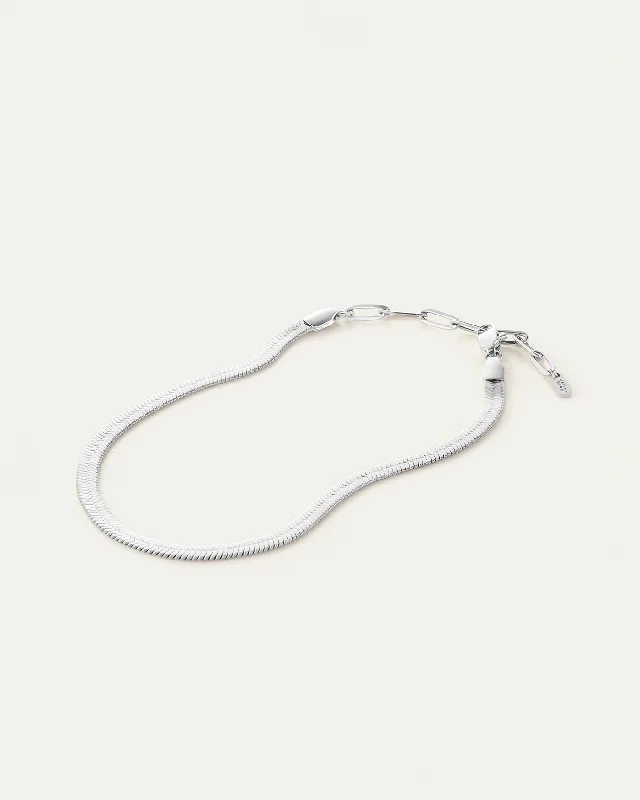 trendy ankle chains for women-Zeina Anklet