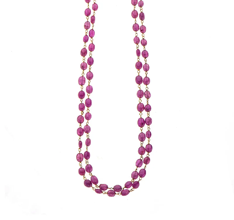 birthstone necklaces for women-Nava Zahavi Ruby Radiance Necklace