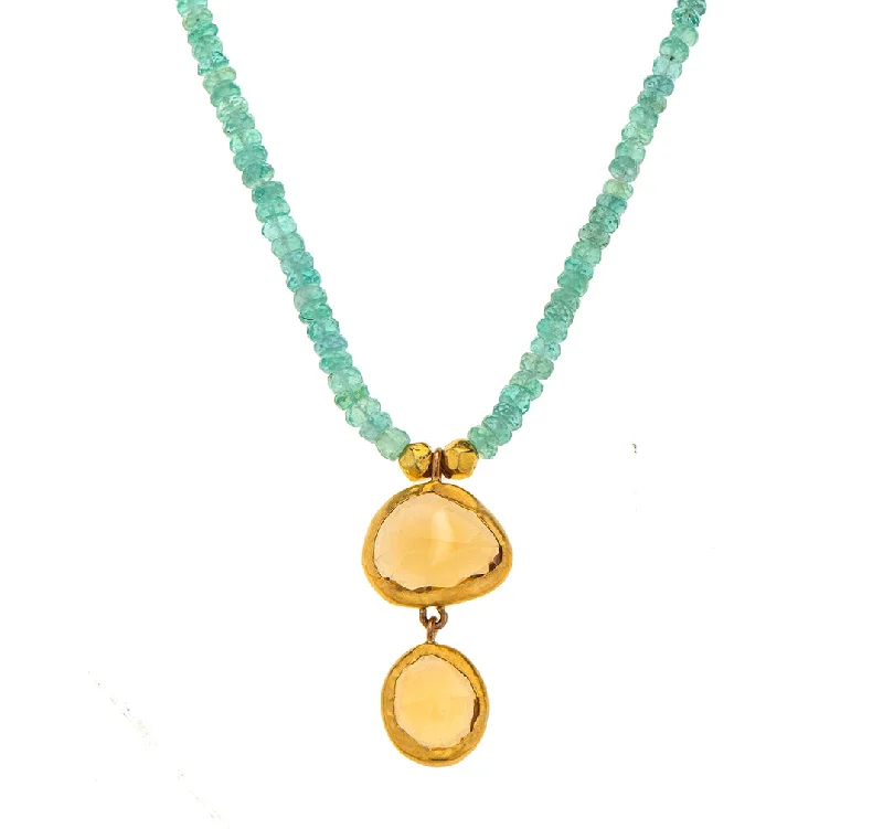 modern necklaces for women-Nava Zahavi Pine Necklace