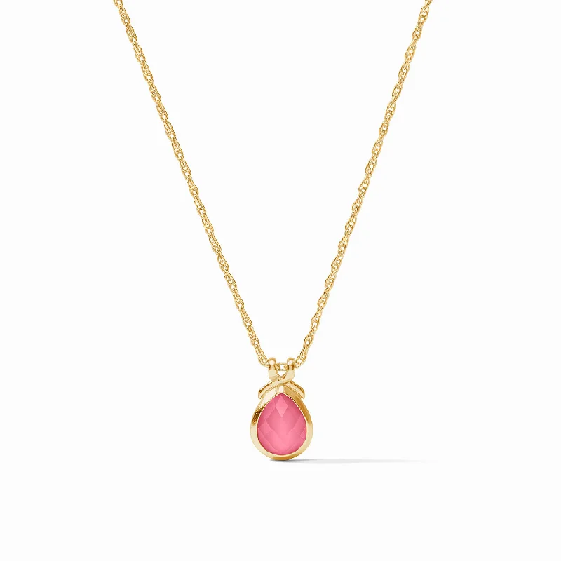 boho-style necklaces for women-The Pink Delicate Necklace