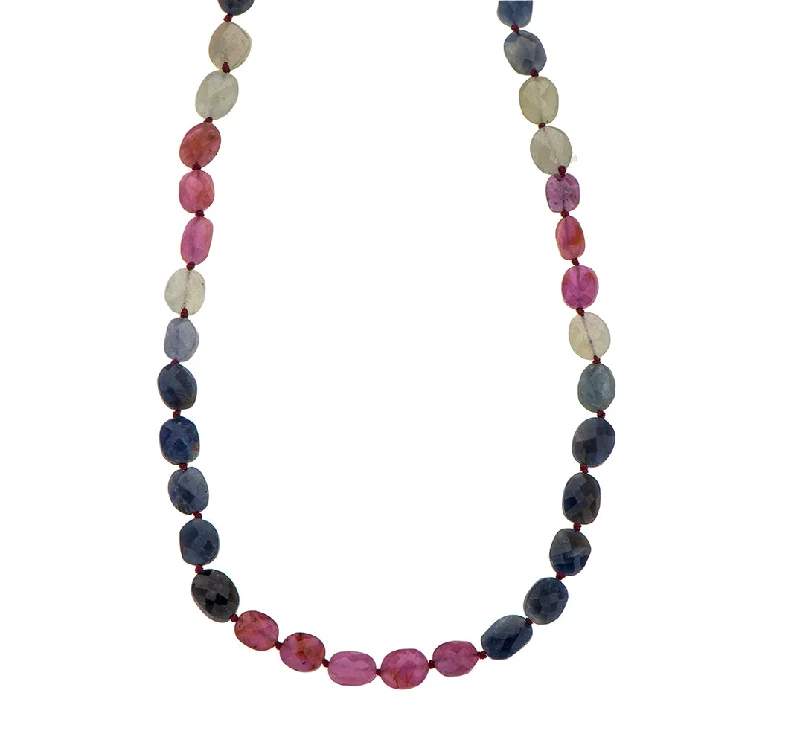 gemstone heart necklaces for women-Nava Zahavi Radiant Spectrum Necklace