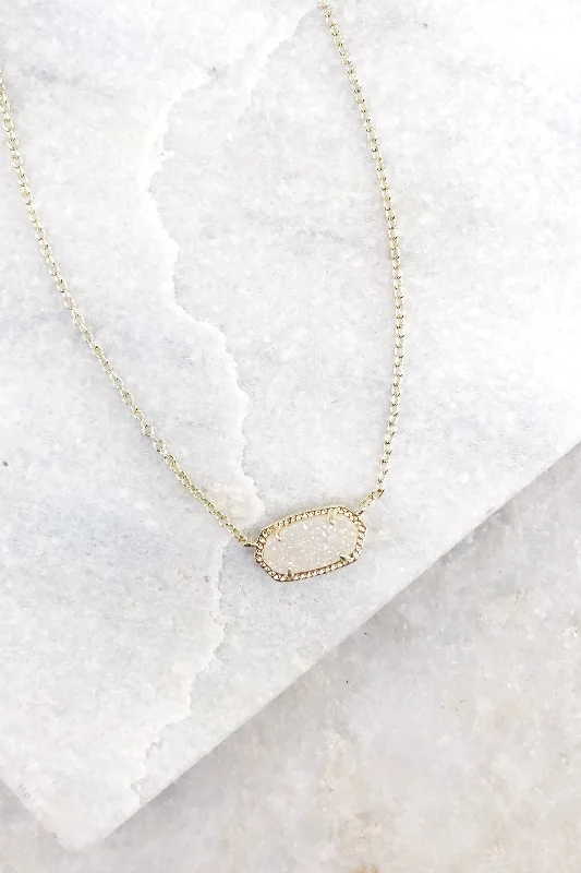 fashion necklaces for women-Elisa Druzy Necklace