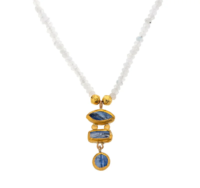 wedding anniversary necklaces for women-Nava Zahavi Queen's Island Necklace