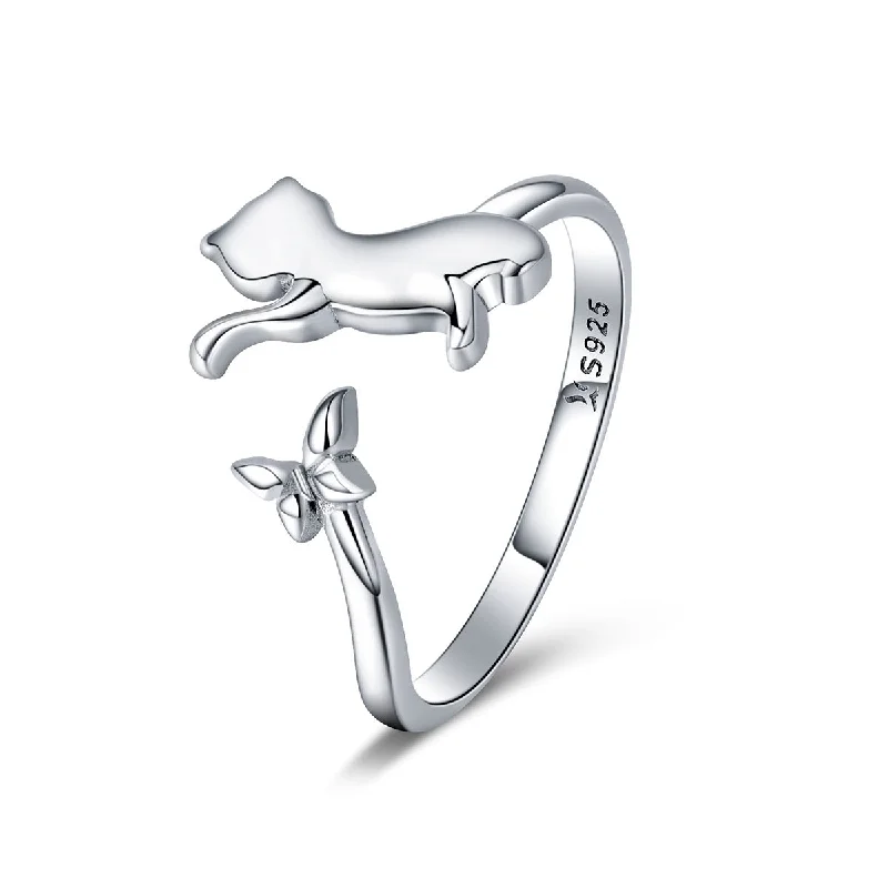 Cat Company-S925 Silver Ring