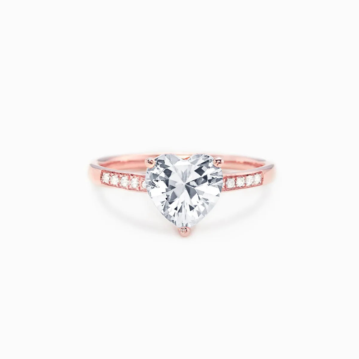 Rose Gold (White Diamond)